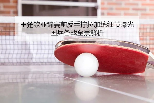 王楚钦亚锦赛前反手拧拉加练细节曝光 国乒备战全景解析